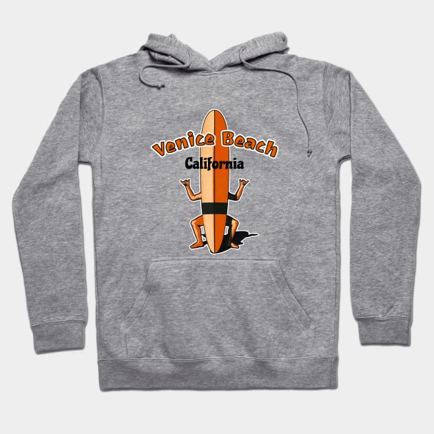 Venice Beach California Hoodie by AKdesign